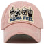 Mama Fuel Vintage Ballcap (Light Pink)
