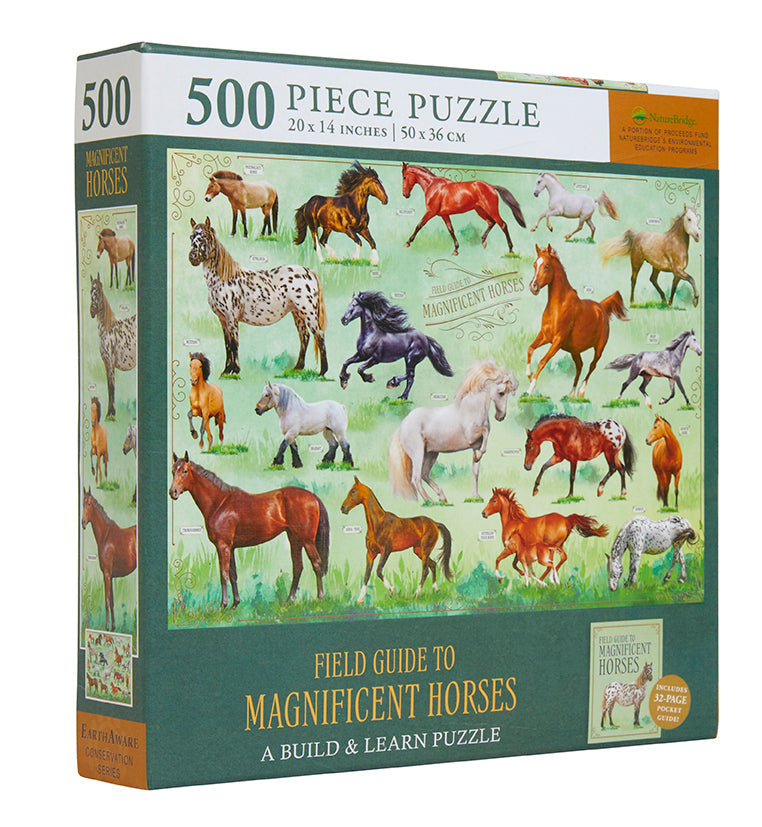 Field Guide to Magnificent Horses-Puzzle