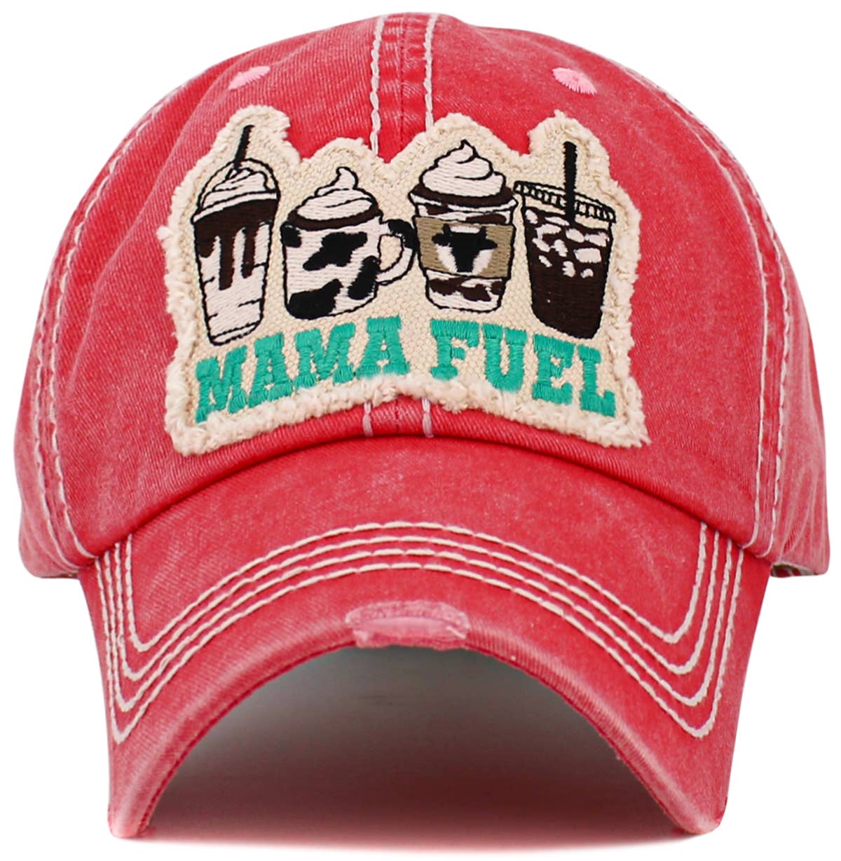 Mama Fuel Vintage Ballcap (Light Pink)