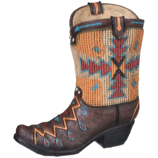 AZTEC COWBOY BOOT BANK