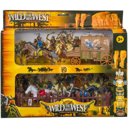 WILD WEST WAGON SET