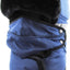 Reflective Strip Trapper With Mask & Neck Warmer: Navy