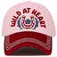 Wild at Heart Vintage Ballcap: Pink