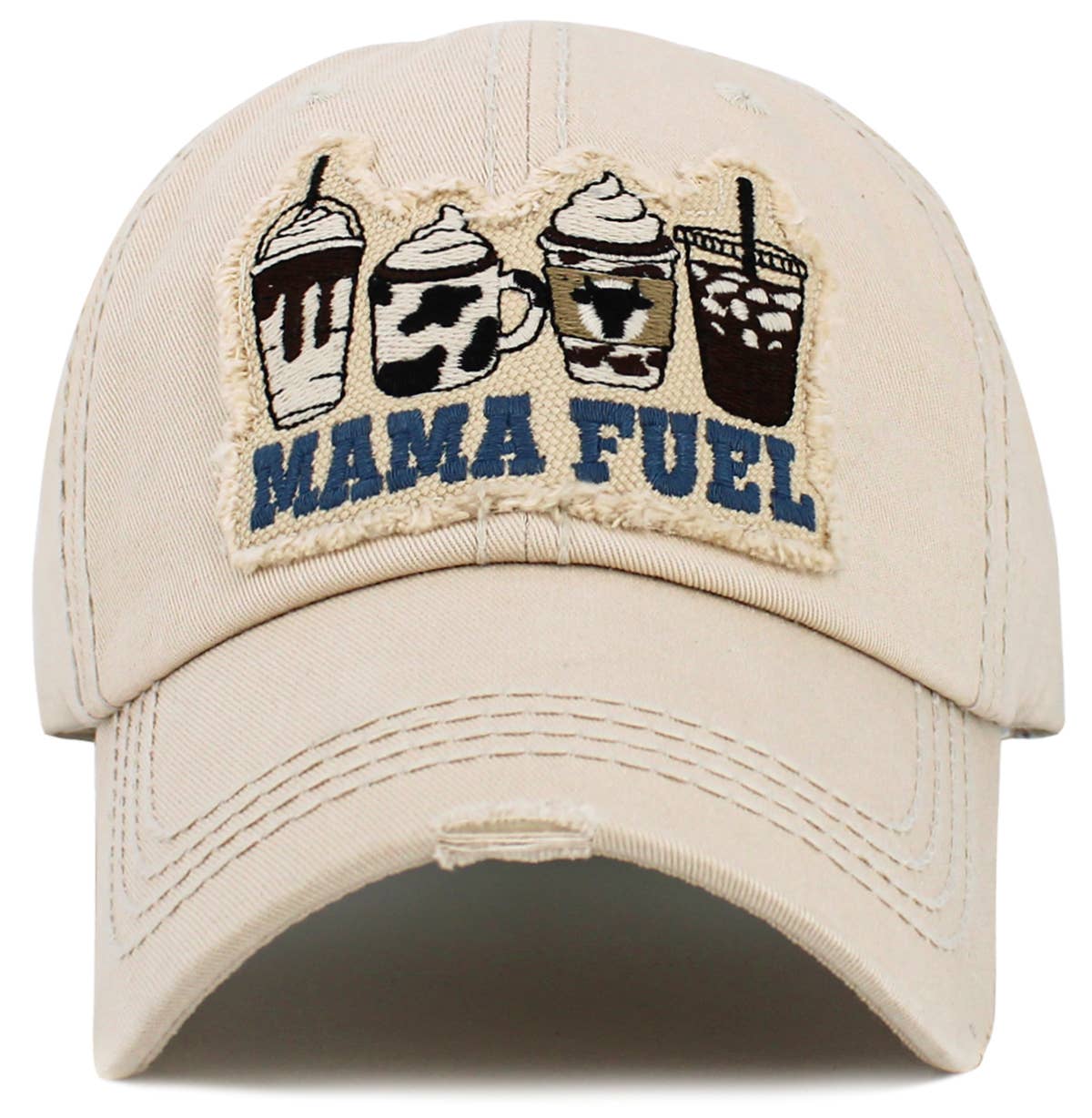 Mama Fuel Vintage Ballcap (Light Pink)
