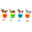 Horse Acrylic Self-Inking Stampers, 6 Pcs