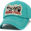 Mama Fuel Vintage Ballcap (Light Pink)
