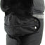 Reflective Strip Trapper With Mask & Neck Warmer: Dark Gray
