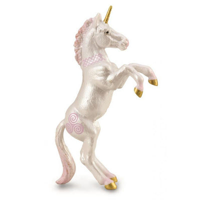 Breyer CollectA Unicorn Foal Rearing Pink 88855