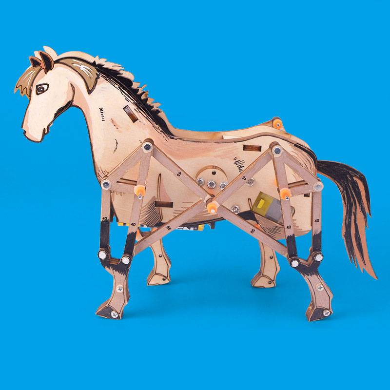 DIY Mechanical Horse Physics Science Kit