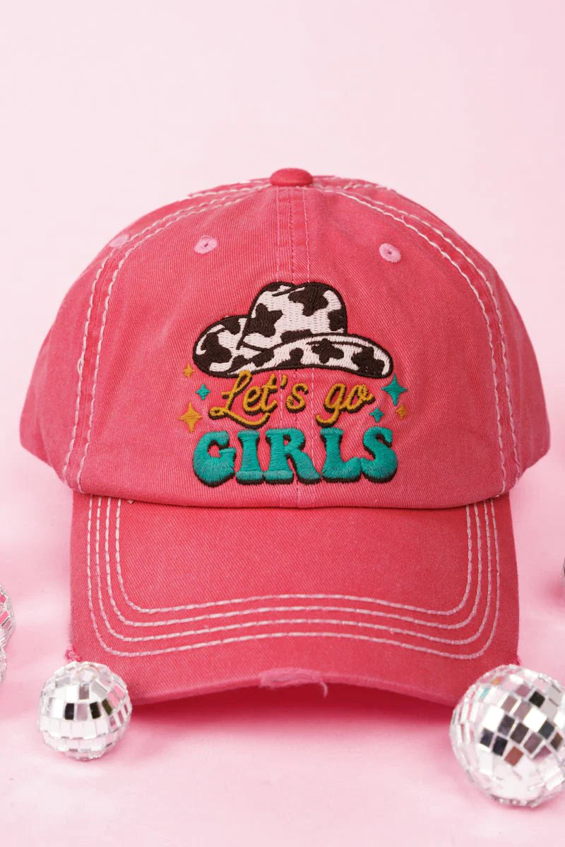 'LET'S GO GIRLS' CAP
