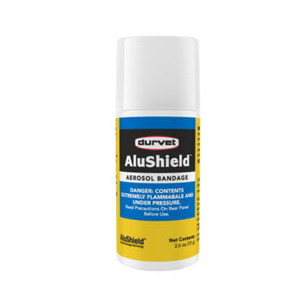 Alushield Durvet - Alushield Aerosol Bandage 75 GRAM – Air Capital Tack
