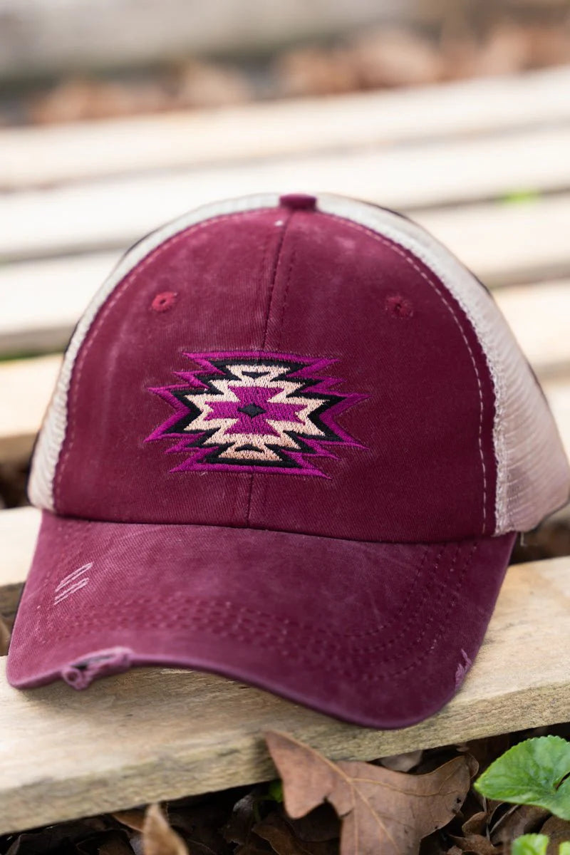 LOS LUNAS MESH PONYTAIL CAP