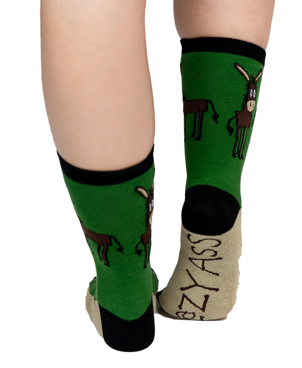 Lazy Ass Donkey Crew Sock