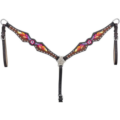 Royal King - Feather & Flower Breastcollar