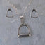 The Finishing Touch - Stirrup Necklace Set