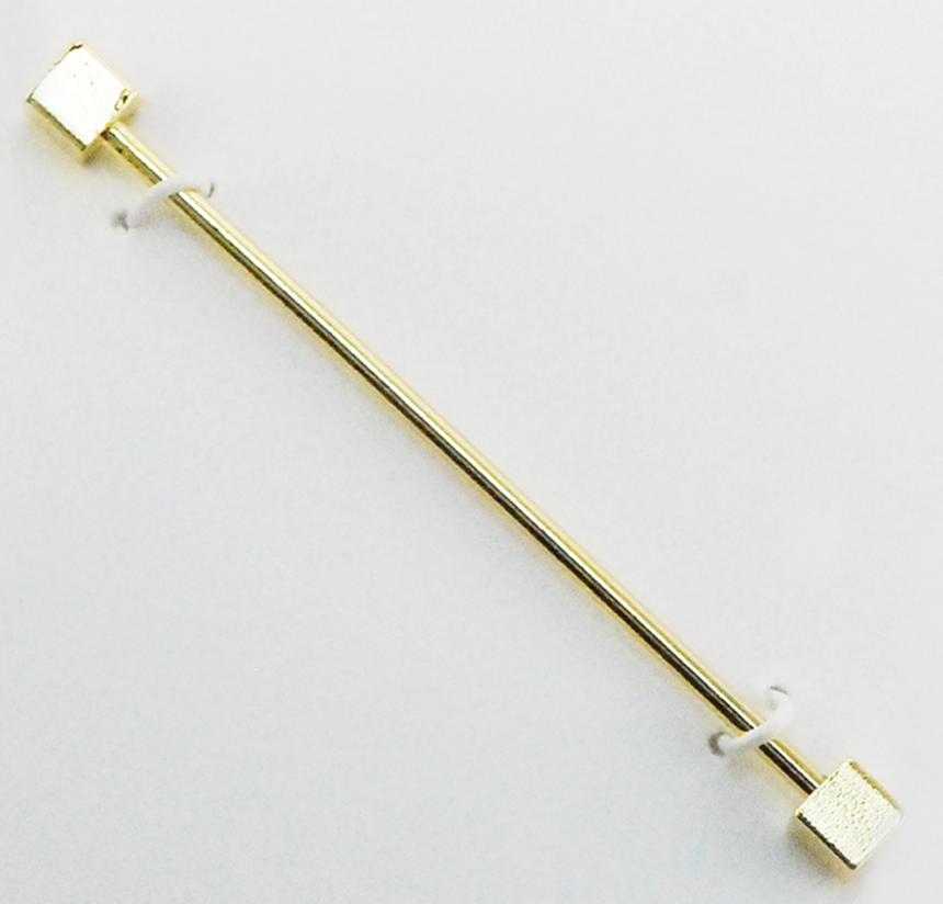 The Finishing Touch - Gold Finish Collar Bars