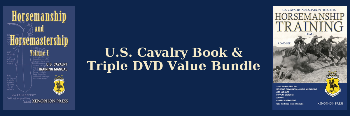 US Cavalry Training Films - 3 DVD set - 2 hours 23 minutes