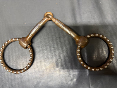 Jointed O-ring Snaffle Bit