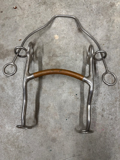 5" Trammell Western Mullen Mouth Horse Leverage with Stainless Curb - Used