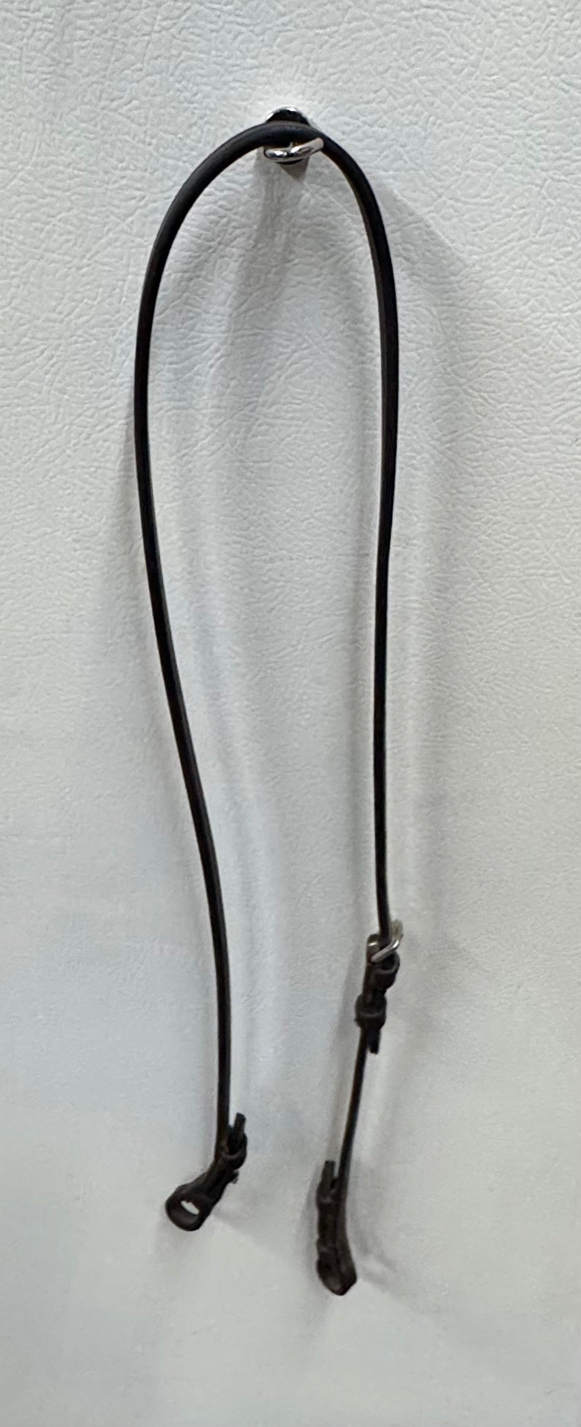 Dark Brown English Bit Hanger - Used