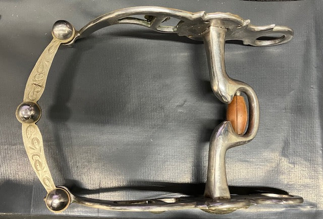 Frog Port Show Bit with Roller 4 3/4 - Used