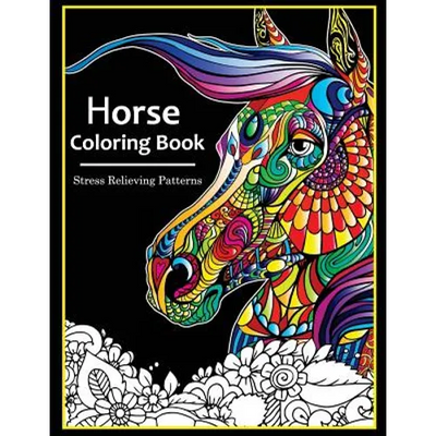 Horse Coloring books for adults