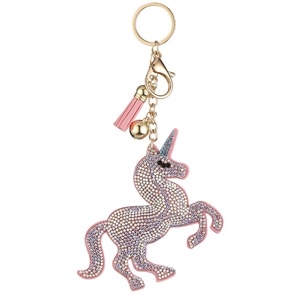 RHINESTONE KEY CHAIN