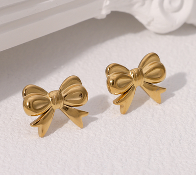 Bow Stud Earrings