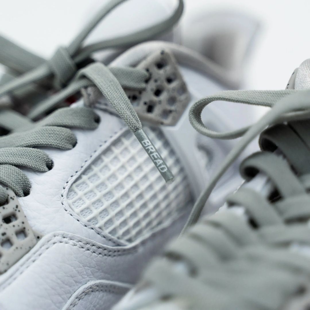 Vulture Gray Elastic Shoe Lace