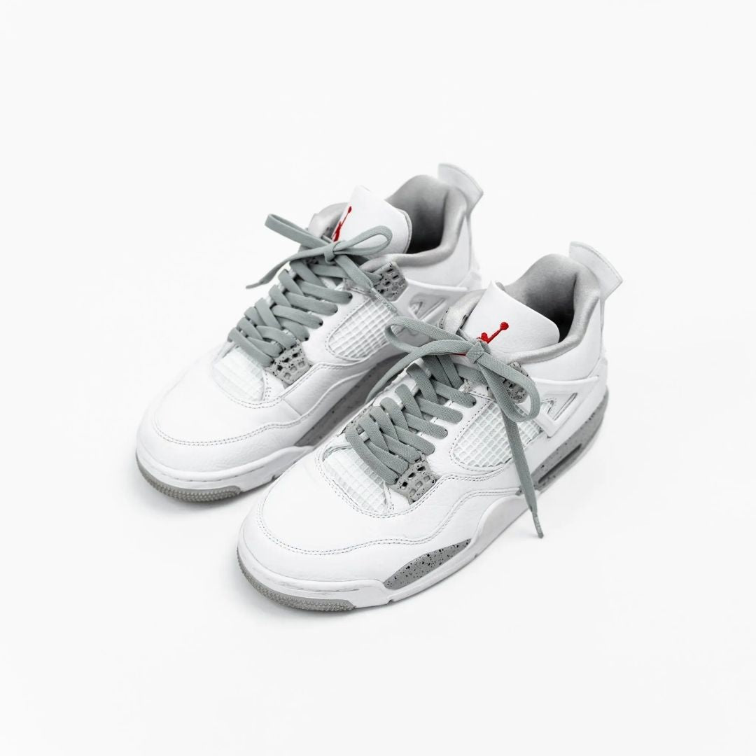 Vulture Gray Elastic Shoe Lace