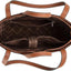 Montana West - Canvas Top Handle Tote (Brown)