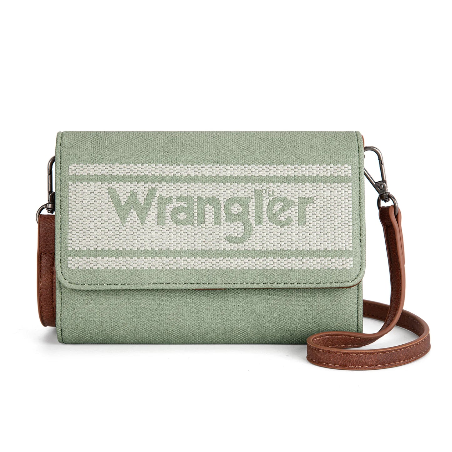 Montana West - Logo Waxed Canvas Wallet/Crossbody