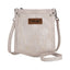 Montana West - "W" Stitch Denim Pocket Crossbody (Beige)