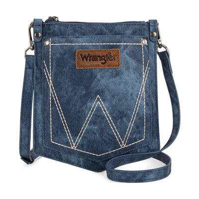 Montana West - "W" Stitch Denim Pocket Crossbody (Jean)