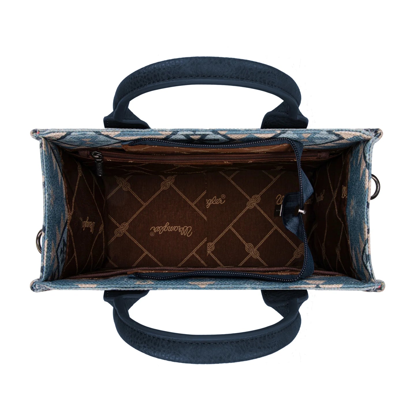 Montana West - Aztec Pattern Dual Sided Print Tote/Crossbody