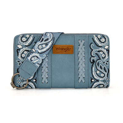 Montana West - Blue Western Wallet Clutch