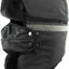 Reflective Strip Trapper With Mask & Neck Warmer: Dark Gray