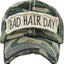 Bad Hair Day Washed Vintage Ball Cap (Purple)