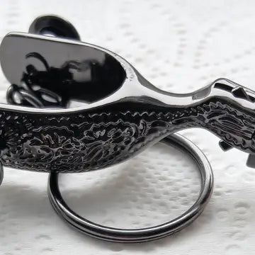 Fancy Western Spur Keychain