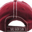 Bad Hair Day Washed Vintage Ball Cap (Purple)