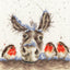 Christmas Donkey Counted Cross Stitch Kit by Bothy Threads XHD39