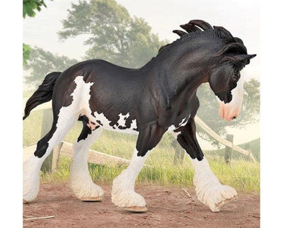 Breyer CollectA Clydesdale Stallion - Black Sabino 88981