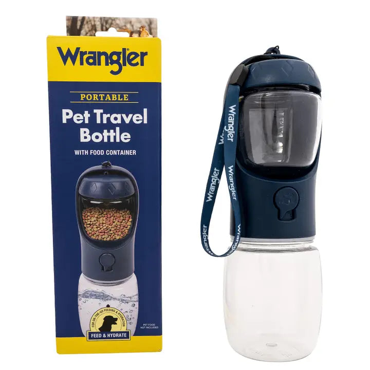 Wrangler Portable Pet Travel Bottle