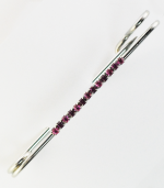 RHINESTONE STRIP ON LARGE STOCK PIN