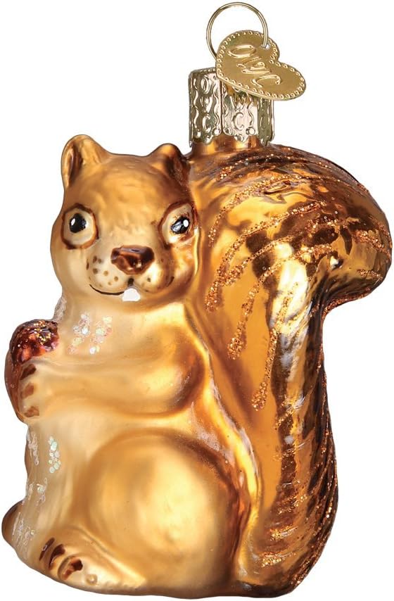 Old World Christmas - Mini Woodland Animals Glass Blown Ornaments (Multiple Animals Available)