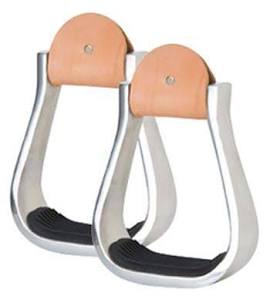 Weaver Leather Aluminum Barrel Stirrups