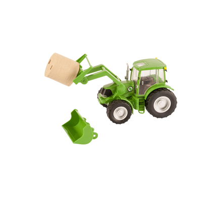 Bc Toy Tractor & Implements Green