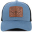 Rodeo Patch Mesh Ballcap: Blue