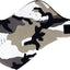 Half Face Mask: Gray Camo
