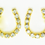 The Finishing Touch - Stud Horseshoe Earrings